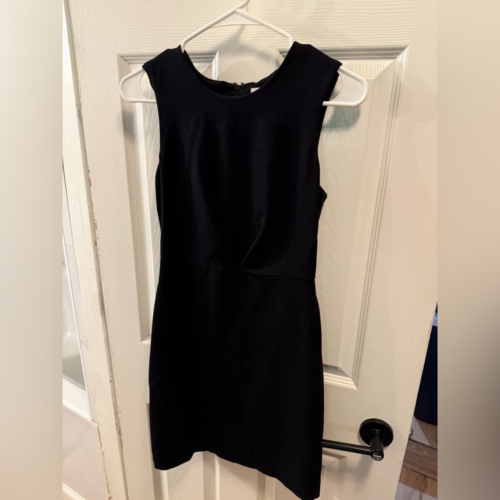 a new day Black Sleeveless Mini Dress